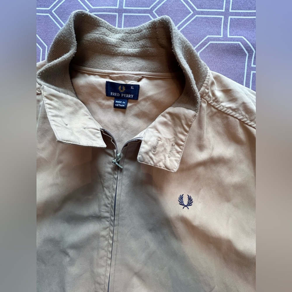 Fred Perry Men’s Bomber Jacket Full Zip